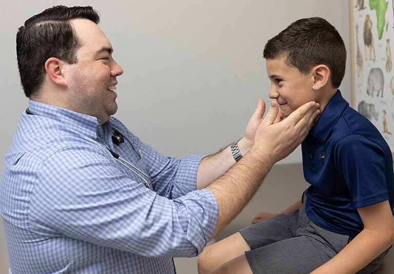 Boy Gets Examined By The Doctor